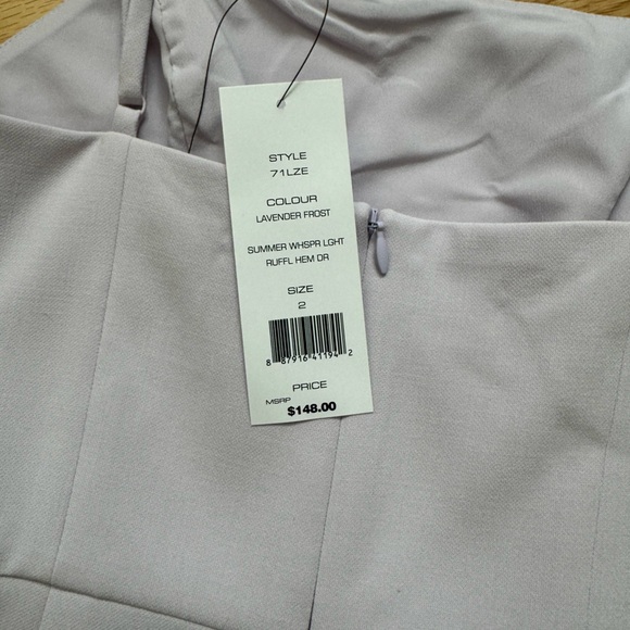 NWT French Connection whisper light ruffle dress - Picture 4 of 6